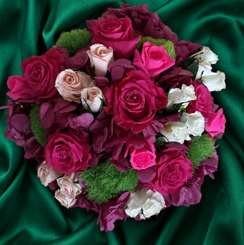 hot pink hydrangea 