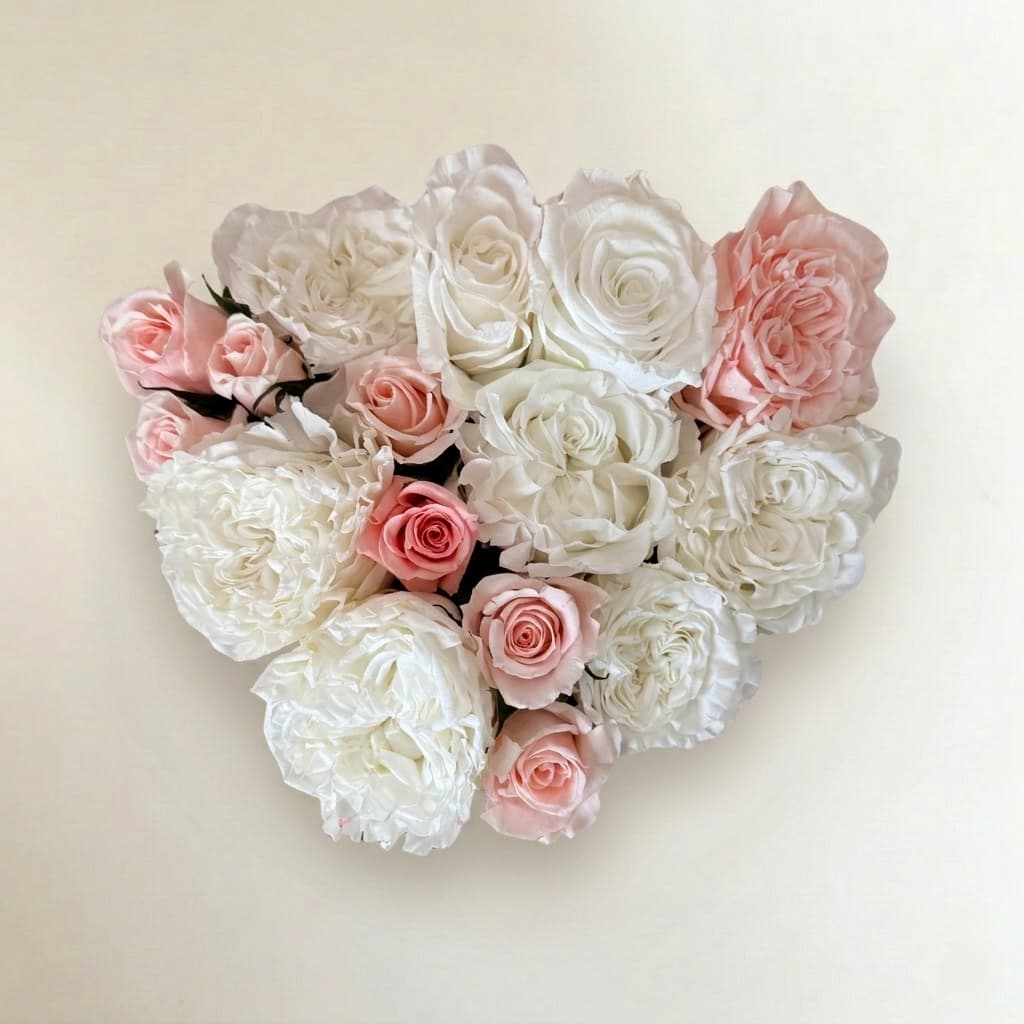 Small Heart Roses